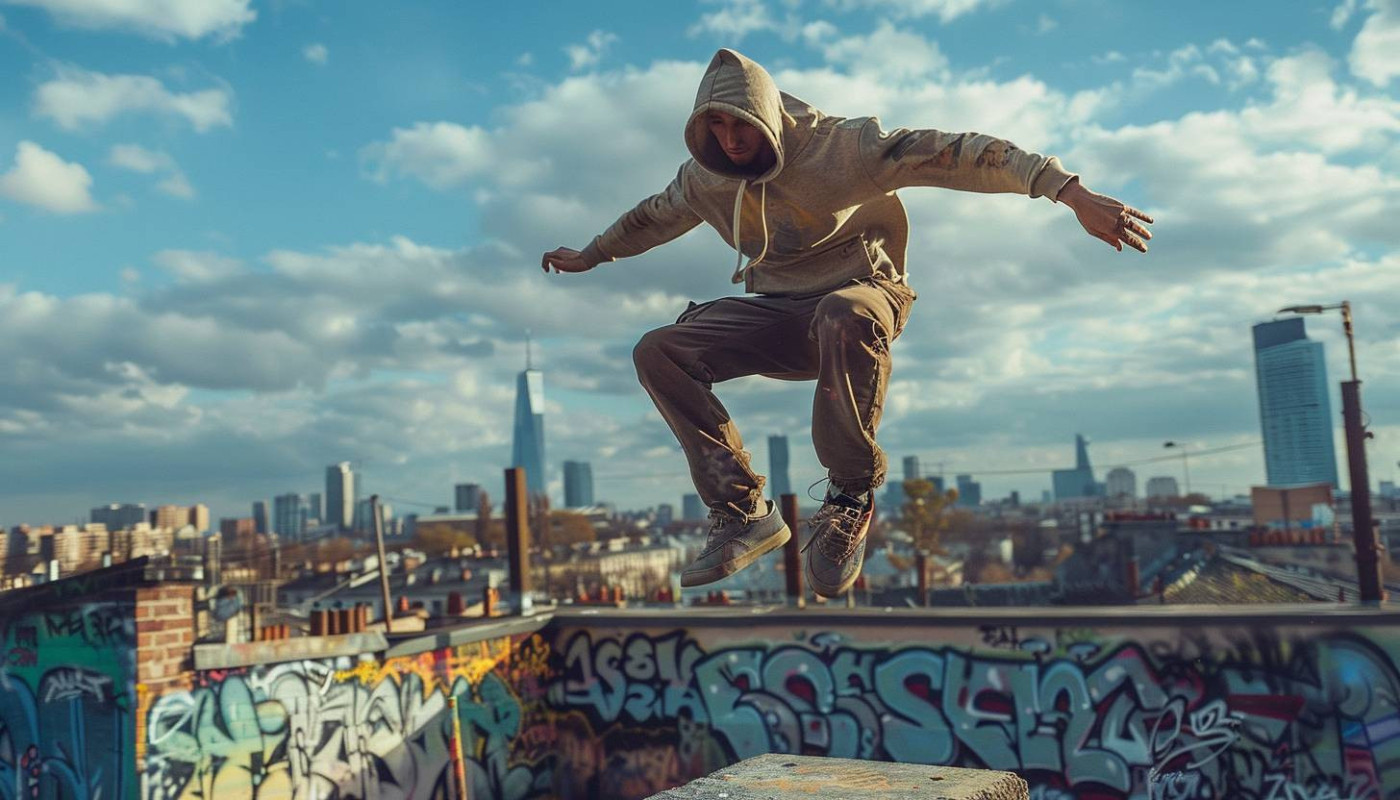 Découvrez le parkour, l'art du déplacement urbain