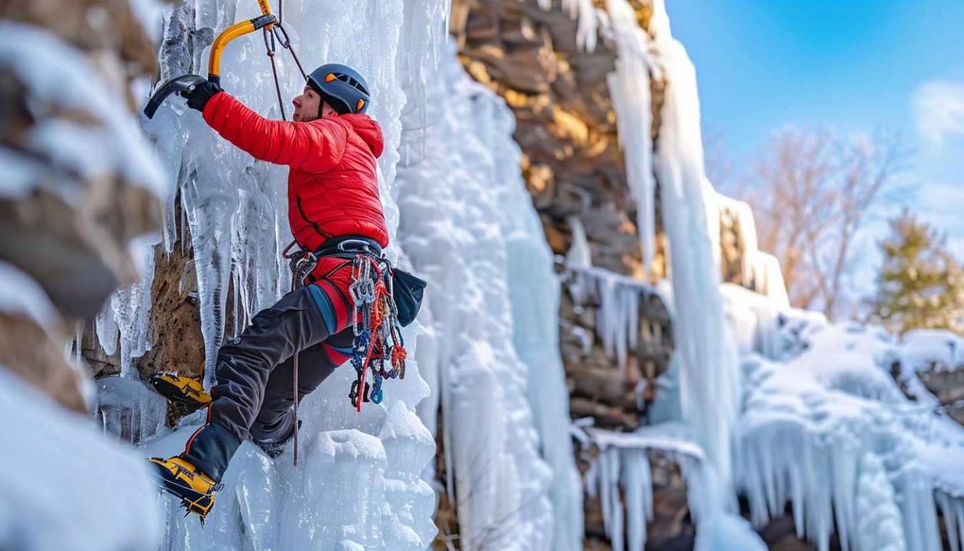 Les secrets derrières l'escalade sur glace